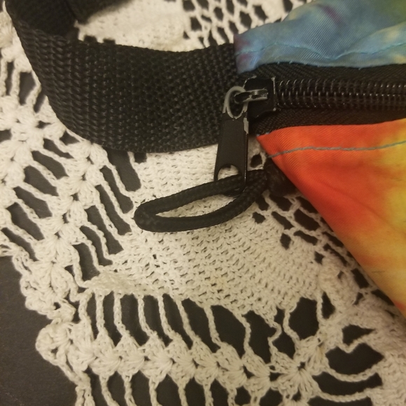 Belt Bag Rainbow Tie Dye Adjustable Strap - Picture 2 of 5